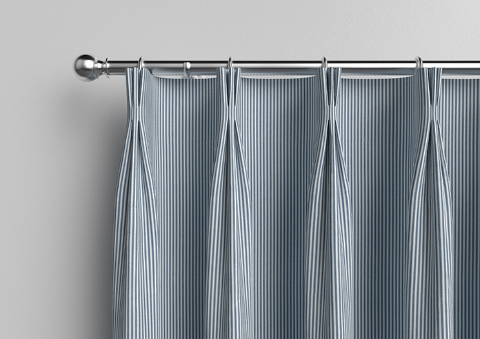 Nautical Stripes, Navy - Made to Measure Curtains - Image 11